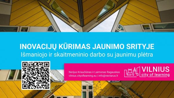 Pasiūlymas jaunimui ir dirbantiems su jaunimu 