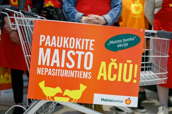 Pasidalinti su nepasiturinčiais kvies „Maisto banko“ akcija
