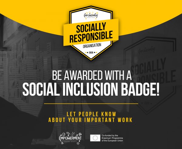 Gaukite socialinių iniciatyvų ženklelį!