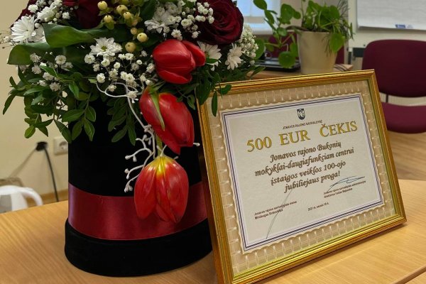 Bukonių mokyklai – 100 metų
