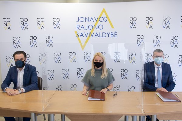 Jonavoje bus įrengtas greičio matuoklis