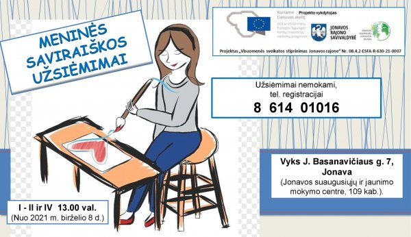 Meninės saviraiškos užsiėmimai