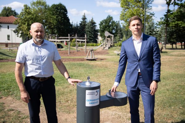Jonavoje daugėja geriamo vandens gėryklėlių