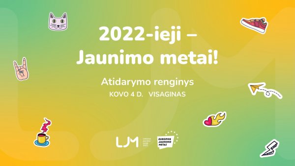 Jaunimo metų atidarymo renginys kovo 4 d. neįvyks