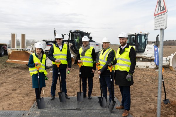 Jonavos rajone prasidėjo „Rail Baltica“ ruožo statybos darbai