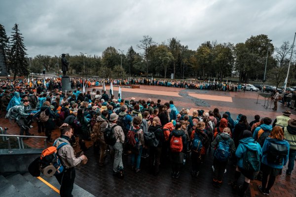 Pas skautą Joną atvyko per 1 tūkst. svečių