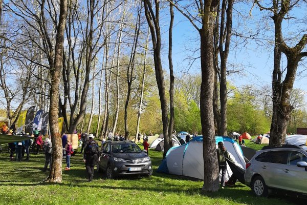 Upninkuose įvyko respublikinis keliautojų pėsčiomis maratonas