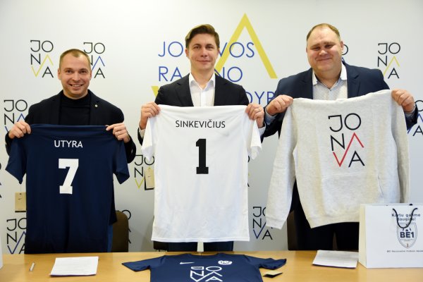 Jonavos futbolo klubas bendradarbiaus su BE1 Nacionaline futbolo akademija