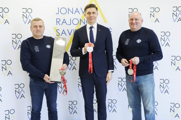 Jonavos klubo vadovams ir fanams – mero padėkos