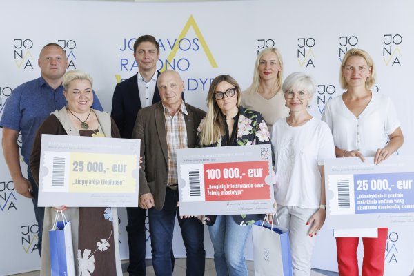 Dalyvaujamojo biudžeto laimėtojai pradės įgyvendinti savo idėjas