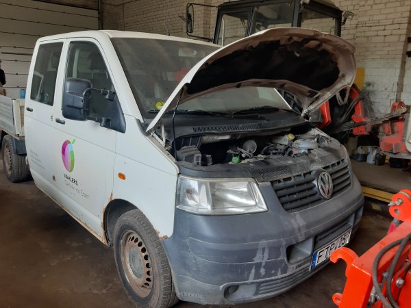PAKARTOTINIS automobilio VW TRANSPORTER pardavimas viešo aukciono būdu (PARDUOTA)