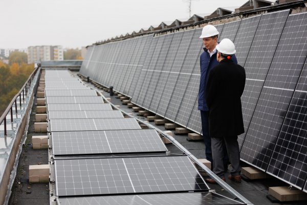 Jonavos ligoninė įsirengė saulės elektrinę