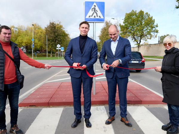 Jonavoje baigti Lietavos gatvės atnaujinimo darbai