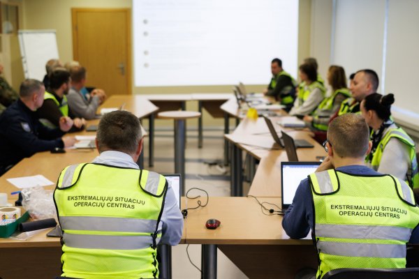 Savivaldybėje vyko civilinės saugos pratybos