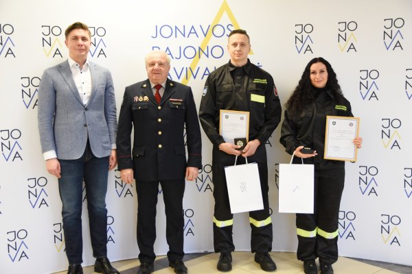 Ugniagesių savanorių draugijoje – nauji gelbėtojai