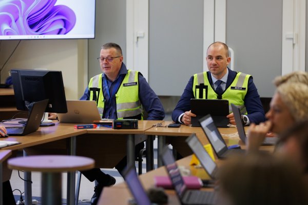 Savivaldybės atstovai dalyvavo civilinės saugos pratybose