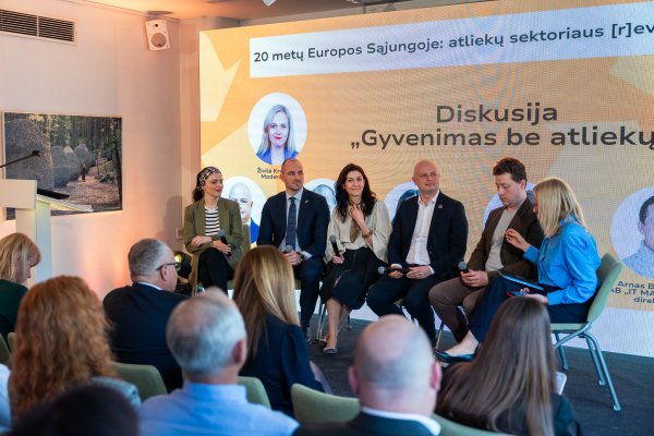 Vicemeras P. Beišys dalyvavo Atliekų politikos forume