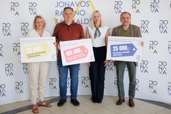 Pasveikinti dalyvaujamojo biudžeto projektų konkurso laimėtojai