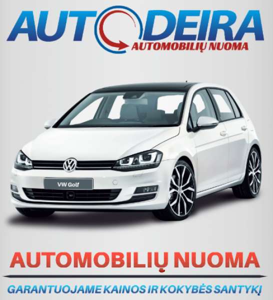 „AutoDeira“ paslauga – automobilių nuoma
