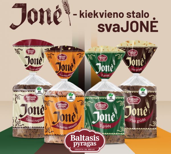 UAB „Baltasis pyragas“ duonų šeima ,,Jonė“