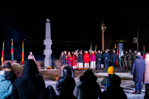 Jonavoje paminėta Laisvės gynėjų diena
