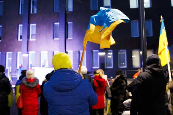 Jonavoje paminėtos Rusijos karo Ukrainoje metinės