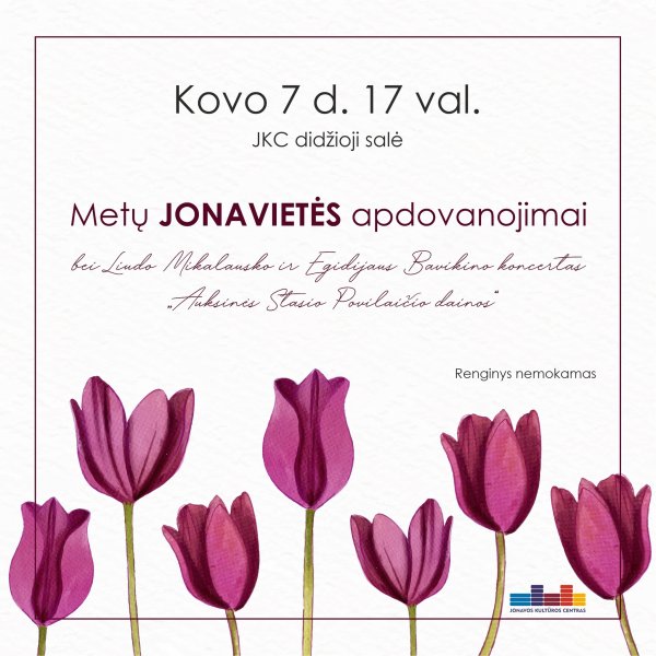Moters dienos proga – nemokamas koncertas ir „Metų jonavietės“ apdovanojimai