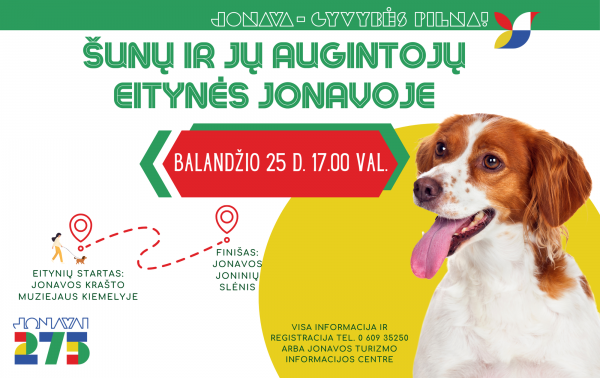 Gyvybės pilnoje Jonavoje – ir Šuns dienai skirtas renginys 