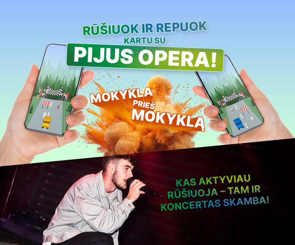 „Gamtos ateitis“ kviečia Lietuvos mokyklas į interaktyvų žaidimą „Rūšiuok ir repuok kartu su...