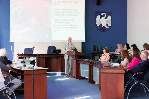Jonavos rajono savivaldybėje – švietimo įstaigų vadovų pasitarimas