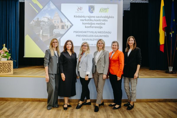 Kėdainiuose vyko metinė Narkotikų kontrolės komisijos konferencija