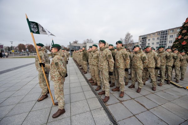 Jonavoje paminėta Lietuvos kariuomenės diena
