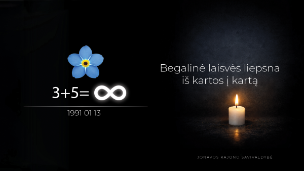 Kviečiame dalyvauti Laisvės gynėjų dienos 35-mečio minėjimo renginiuose