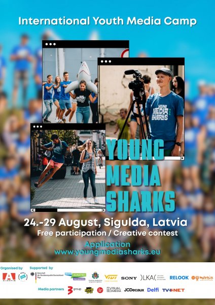 Lietuvos jaunimas kviečiamas dalyvauti nemokamoje tarptautinėje medijų stovykloje Latvijoje...